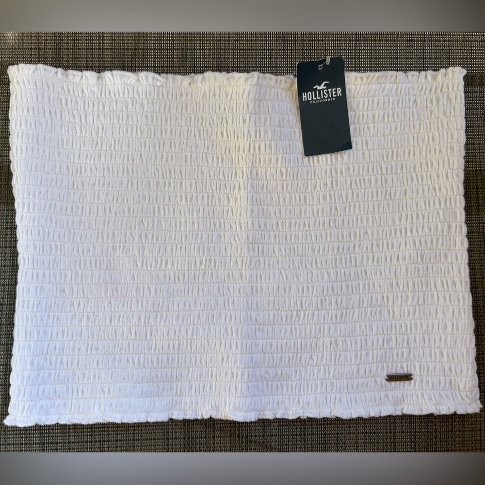 Hollister White Tub Top
